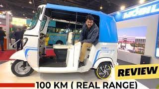 Atul Mobili Electric Auto Rickshaw Full Review  Price  Range [upl. by Atteuqram793]