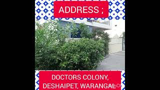 319YARDS WEST FACING PLOT AT DOCTORS COLONY DESHAIPET WARANGAL realestate warangal hmda [upl. by Alana]