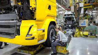 Volvo FH12 amp FH16 Truck Manufacturing🚍2024 Production How its built by GIRL employees👲 [upl. by Jane]