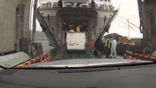 Boarding CalMac Isle of Lewis at Uig unusual routing  ScotVlog 47 [upl. by Jews]