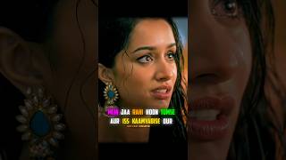 Jaao Apni Zindagi Jio 💔😢 shorts 4kstatus love sad broken lofi shraddhakapoor 4k bollywood [upl. by Nylyahs]