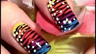 Exotic Nails   Nailart selber machen  Nageldesign Tutorial  Fingernägel lackieren für Anfänger [upl. by Cohla]