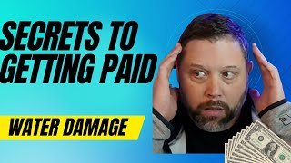 How to get paid for water damage mitigation jobs [upl. by Strickman]