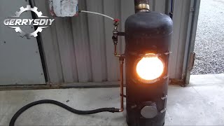 Build a New and improved fantastic output Waste Oil Burner [upl. by Elleron743]