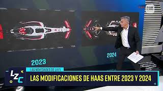 HAAS PRESENTÓ SU NUEVO MONOPLAZA VF24 telemetricof1 [upl. by Mccoy]