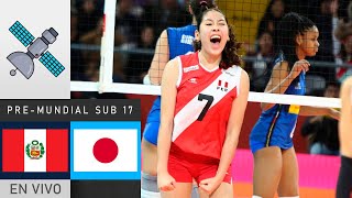 🔴 Perú vs Japón en vivo Voleibol PreMundialSUB17 Cuadrangular internacional previo al mundial [upl. by Innos]