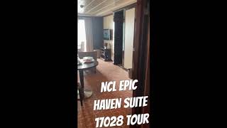 NCL EPIC  HAVEN SUITE TOUR 17028 [upl. by Iadam]