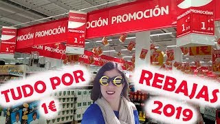 REBAJAS 2019 NA ESPANHA E MERCADO POR 1 EURO  EXPORTADOS Ep 40 [upl. by Susie]