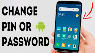 How To Change Pin Or Password On Android  Full Guide [upl. by Eislel]