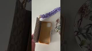 Stylish Purple Crossbody Phone Chain  HandsFree Convenience  CASECO [upl. by Ennoryt676]