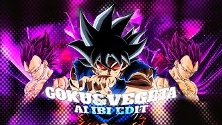 Alibi  GokuampVegeta AMVEDIT  UI vs UE [upl. by Jentoft]