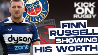 FINN RUSSELL IS ALL CLASS  Bath vs Gloucester Highlights [upl. by Animor]