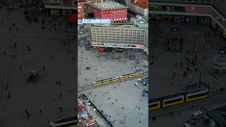 Alexanderplatz from the top of hotel park inn berlin alexanderplatz [upl. by Ailen847]