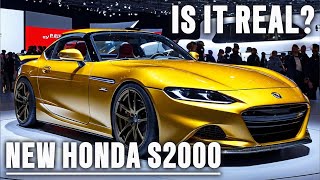 Could This Be the 2025 HONDA S2000 Shocking Details Inside [upl. by Amarette671]