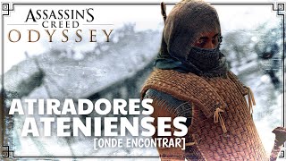 Assassins Creed Odyssey  Onde encontrar os Atiradores Atenienses [upl. by Isola]