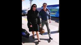 Pierce Brosnan and his wife Keely Shaye Smith are seen in Los Angeles Californi [upl. by Winstonn]