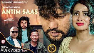 ANTIM SAAS  Pramod Kharel  Roshan Singh  Bikram Budhathoki  Asmi Thapa  New Nepali Song 2080 [upl. by Anertal]