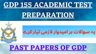 PAF INITIAL TEST PREPARATION  GDP 155 INITIAL TEST PREPARATION  GDP PAST PAPERS  GDP 155 2023 [upl. by Alves76]