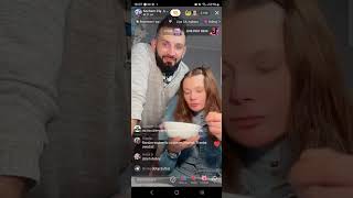 Marta Wilk i Andrzej Knaga eks Ela Gawin  TikTok Live z 07112024 o kanale Szymale i Vornest [upl. by Relda812]