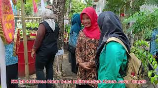 Program Ketahanan Pangan Kebun Hatinya PKK RW 06 Ds Kalikotes kab Klaten ll Kunjungan Ds Kalikotes [upl. by Yasnyl]