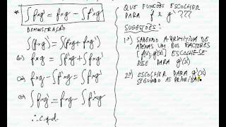 Primitiva Partes Demonstração [upl. by Eenehs]