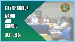 City of Groton Mayor amp Council  7124 [upl. by Nafri227]