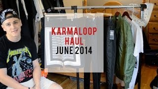 Karmaloop Haul  June 2014 [upl. by Gerhardt]