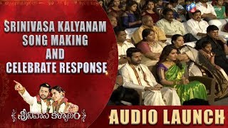 Srinivasa kalyanam Song Making And Celebrate Response [upl. by Eskil]