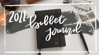 2022 Minimal Bullet Journal Setup  L1917  LindseyScribbles [upl. by Edan]