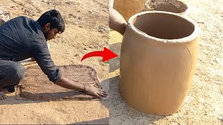 How to Make a Traditional Clay Oven  DIY Guide to Building a Traditional Clay Oven [upl. by Adnwahsor896]