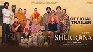 Shukrana Official Trailer  Amrit Maan  Neeru Bajwa  Jass Bajwa  New Punjabi Movie 2024 [upl. by Octavian]