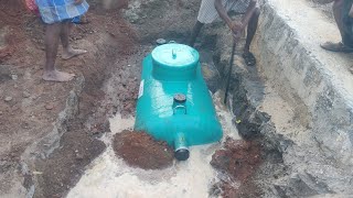 1200ltr Bio Septic Tank installation Pioneer Bio Tanksalem dindigul namakkal madurai coimbatore [upl. by Eirbua]