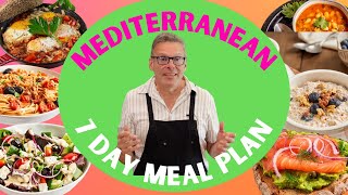 Mediterranean Diet Meal Plan  7 days [upl. by Emlen729]