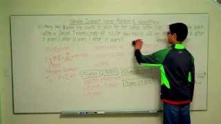 Simple Interest and Graphing  Word Problem [upl. by Peednama]