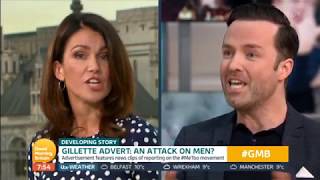 Gillette Advert Piers Morgan amp Peter Lloyd vs Susanna Reid amp Harriet Minter Part 2 [upl. by Rosabel428]