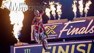 JETT LAWRENCE WINS THE 1000000 SUPERMOTOCROSS WORLD CHAMPIONSHIP  TWMX SMX 450 Recap [upl. by Crescentia762]