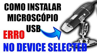 como resolver de uma vez por todas erro no programa do microscopio usb yawcam [upl. by Holey]