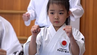 Karate kids basic training Aomori Japan） [upl. by Kannry]