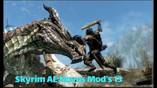 Skyrim AE novos MODs 13 [upl. by Lodi]