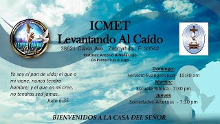 Levantando Al Caido ICMET Live Stream [upl. by Naida]