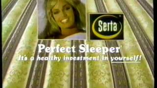 1982 Serta select Matress quotSusan Antonquot TV Commercial [upl. by Gnouhk368]