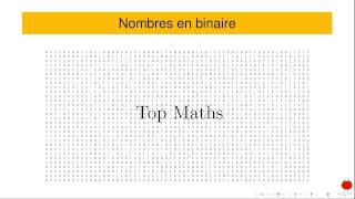 Nombres En Binaire [upl. by Ambert]