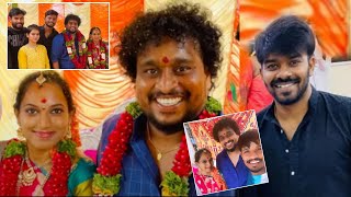 dhee chitti master marriage engagement sudheer raju somu cherry hemakshi chitti marriage [upl. by Haissem]