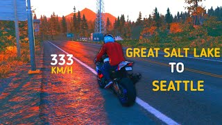 Travel Great Salt Lake To Seattle  thecrew2 Gameplay [upl. by Janka]