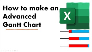 How to Make an Advanced Gantt Chart in ExcelEasy Tutorial [upl. by Ecirum997]