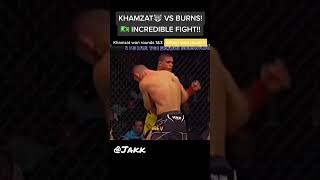 Khamzat Chimaev Vs Gilbert Burns Fight Highlights🥊🤼 [upl. by Assilev]