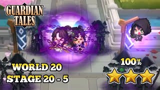 Guardian Tales 205 Normal 100 Complete  Mimpi yang Runtuh [upl. by Imled]