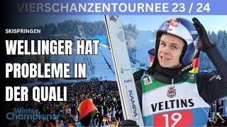 Skispringen Vierschanzentournee INNSBRUCK Qualifikation [upl. by Cusick205]