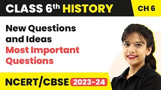 New Questions and Ideas  Most Important Questions  Class 6 SST History Chapter 6 [upl. by Dabney]