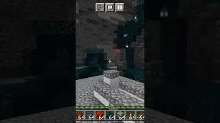 0 wardens  MCPE 11983 minecraft craftsman craftsmanserver minecraftpe minecraftbedrock [upl. by Ahsikin]